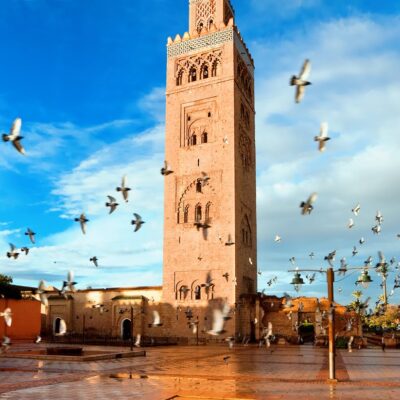 Koutoubia mosque, Marrakech, Morocco