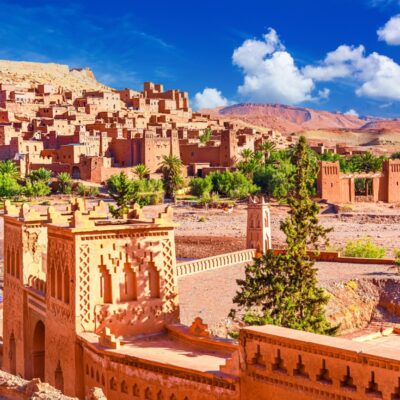 Ait-Benhaddou-sunny-Ouarzazate